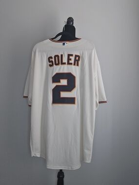 MLB Jorge Soler #2 San Francisco Giants Replica Jersey